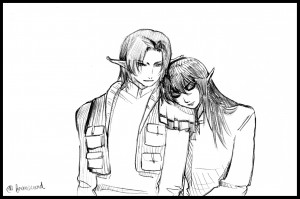 Leander and Valli Sketch by Junsu